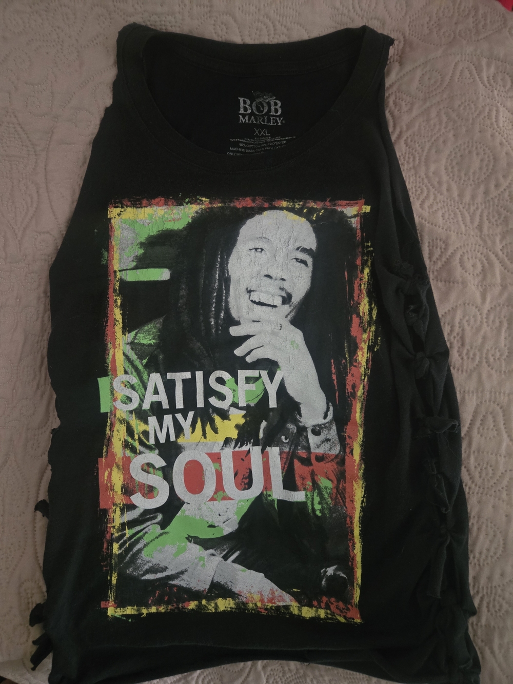 Bob Marley Tank Top - 'Satisfy My Soul'